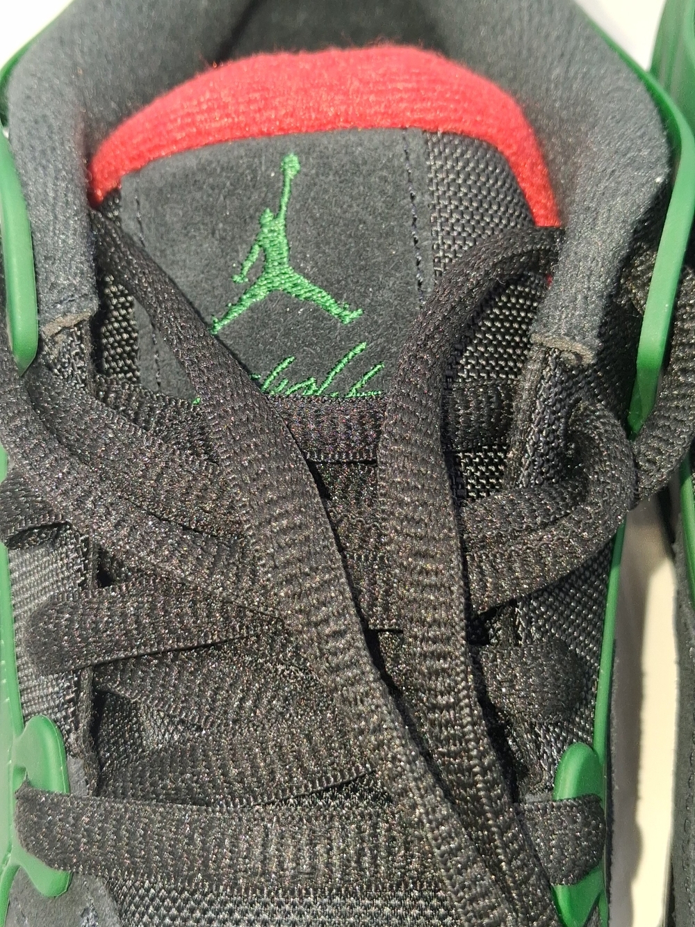 Nike Air Jordan Size Boys 6.5 US green, black,red NWOTS nike fq7938-002 Size 6UK - Picture 4 of 10